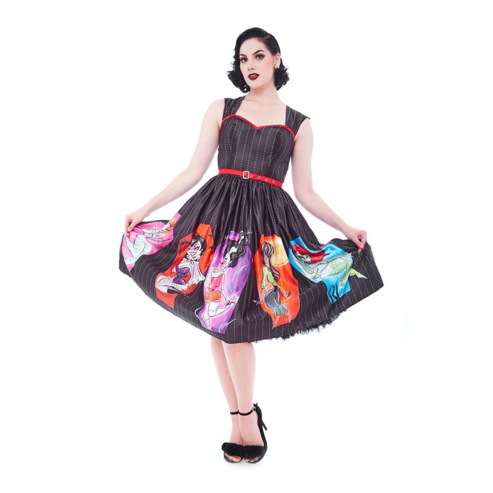 Original Monsters Halloween pinup dress